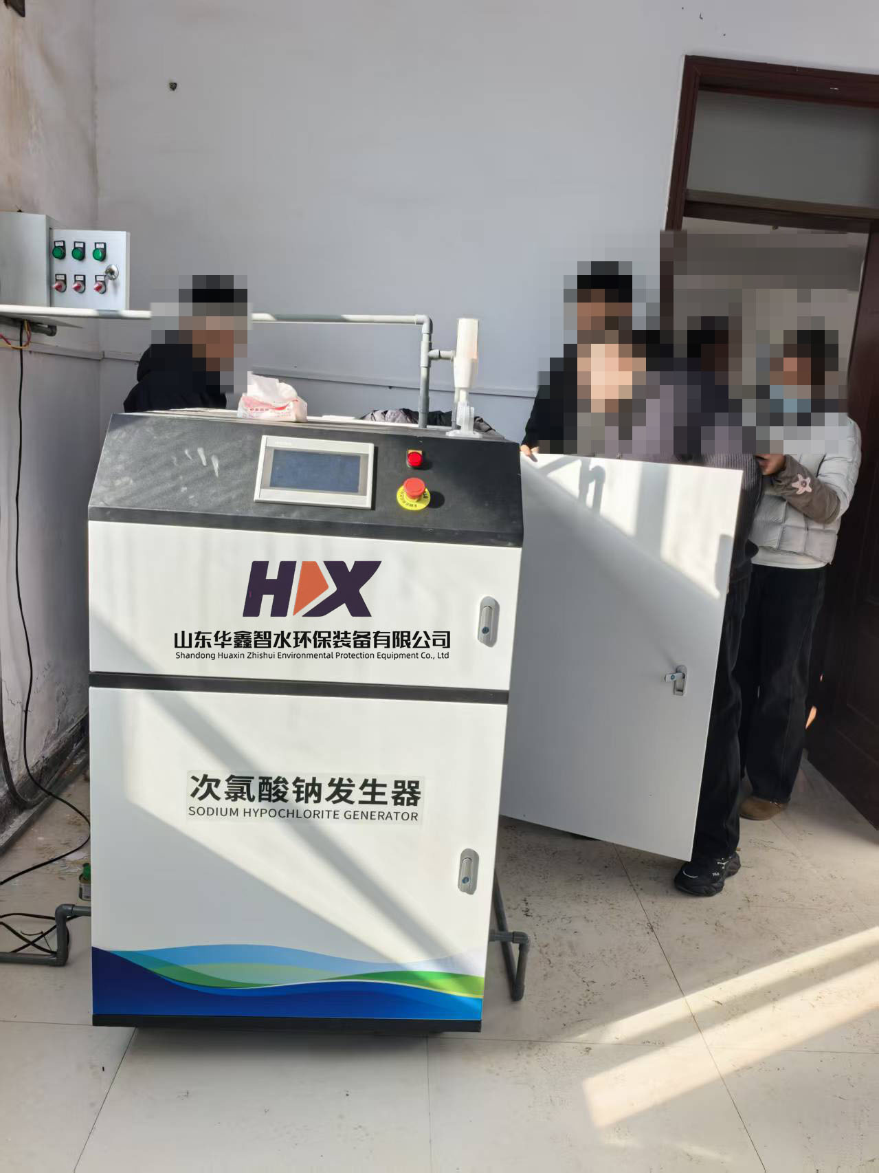 河南XX水厂水处理项目安装案例